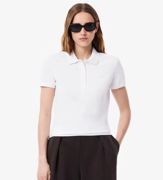 Slim Fit Stretch Mini Piqué Polo